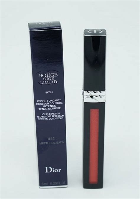 dior rouge liquid impetuous satin|Dior liquid lipstick.